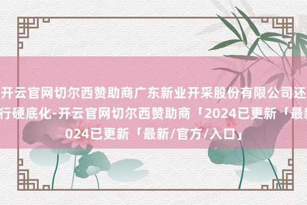 开云官网切尔西赞助商广东新业开采股份有限公司还将对说念路进行硬底化-开云官网切尔西赞助商「2024已更新「最新/官方/入口」